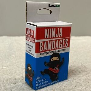 Gamago Ninja Die-cut Box of 18 Bandages